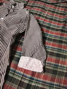 Striped Button-Down Shirt
