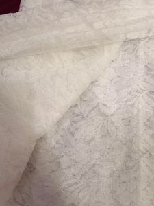 White Lace saree