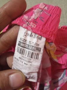 Vibrant Pink Floral Print payjama Pants