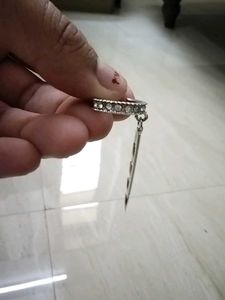 Unique Gear-Inspired Drop Earrings