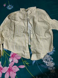 Chic Striped Button-Up Shirt