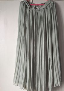 H&M Pleated Midi Skirt