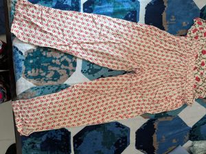 Floral Print Cotton Kurta