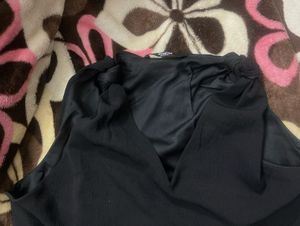 Sleeveless Black Top