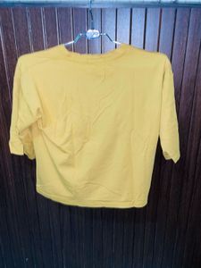 Yellow Graphic T-Shirt