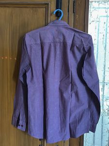 Men's Purple Long Sleeve Shirt
