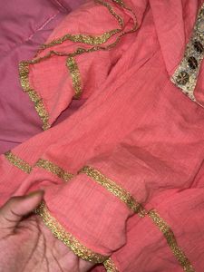 Stylish Peach Kurta Top