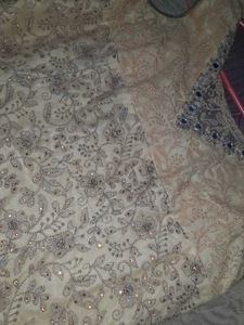 Yellow Wedding Gown with dupatta