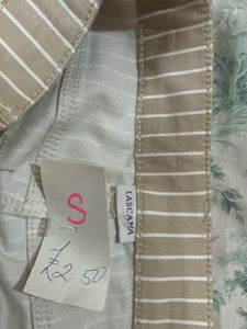 Striped Cropped Pants