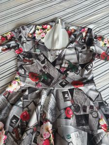 Chic Floral Print Dress