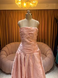 Stunning Pink Strapless Gown