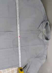 Seizur Men's Grey Casual Shirt