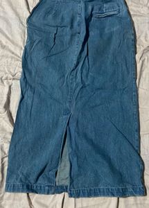 Denim Midi/Full Skirt