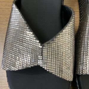 Sparkling Wedge Sandals for Women