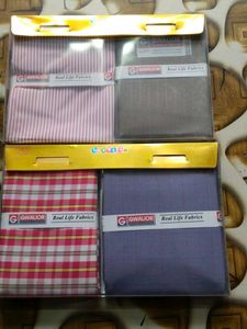 combo of 2 pant shirts 2m shirt and 1.20m pan