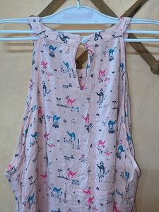 Light Pink Printed Dress