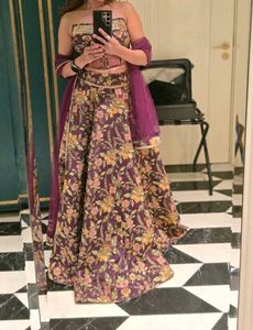 Designer Floral Lehenga Choli Set