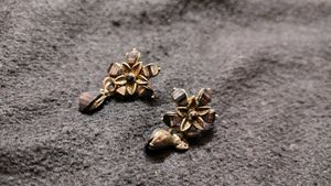 Silver Oxidised Fashion Earring Set (2 Pairs)
