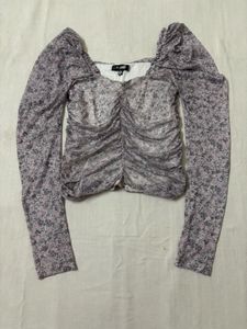Missguided UK Ruched Blouse