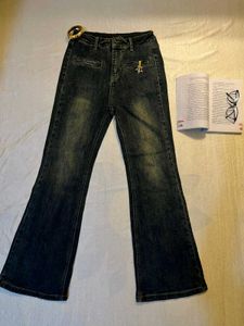 Midnight muse Y2k jeans •｡ꪆ🥢ৎ ˚⋅