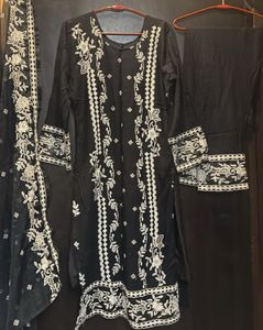 chikankari suit set