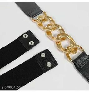 Stylish Elastic Belts with Charms