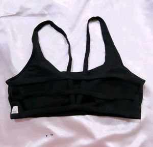 Black Sports Bra