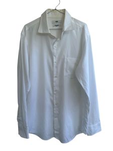 Classic White Button-Down Shirt