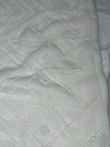 White Sheer Embroidered Camisole Top