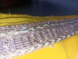 Yellow Embroidered Saree