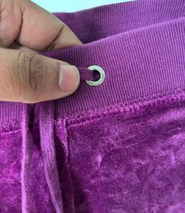 Juicy Couture Flare Track Pants With Gray Logo