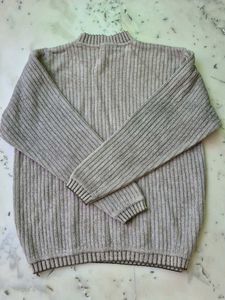 Men's Grey Knitted Sweater