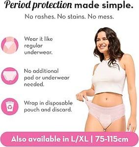 Plush Disposable Period Panty Bundle