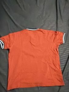 Solid rust orange tshirt