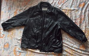 Black leather Jacket