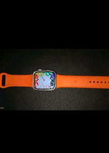 T500 Smartwatch with Orange Band