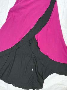 Sparkling Sequin Bodice Flowy Dress