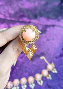 Peach Stylish 🌟 Necklace
