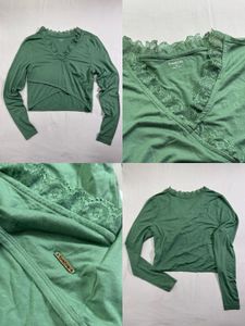 Set of 4 Trendy Crop Tops