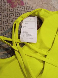 Neon Yellow Workout Set