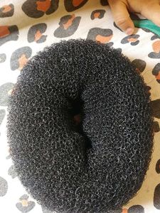 Black Hair Donut Bun Maker