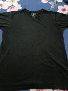 Classic Black V-Neck T-Shirt