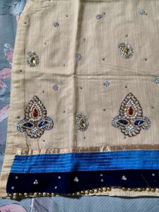 ❣️ Beautiful Kurta Set with Blue Dupatta