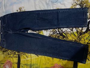 Classic Dark Wash Denim Jeans