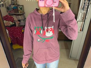 Cute Owl Graphic Hoodie