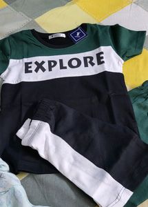 Baby Boy T Shirt Pant 3 Sets