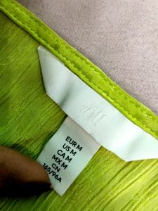 Neon Green Beach Cover-Up