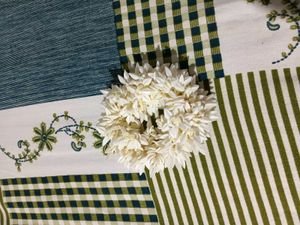 Artificial jagra white Flower Hair Accessory