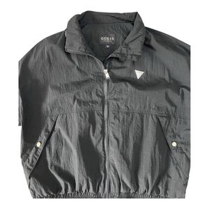 GUESS Korea Women’s Mesh-Lined Nylon Windbreaker