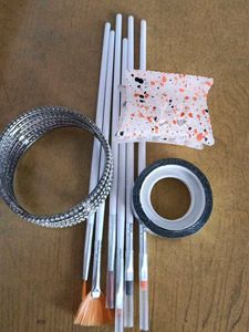 nail art Brush Set - Variety of Brushes